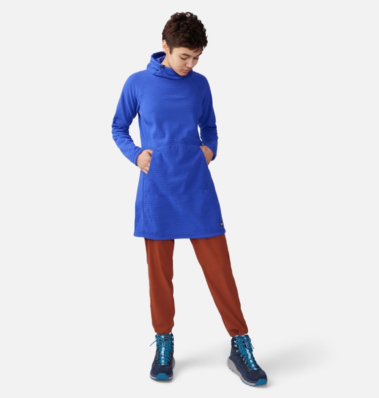 Thumbnail: Women's Summit Grid Dress, Color: Blue Print, image 1