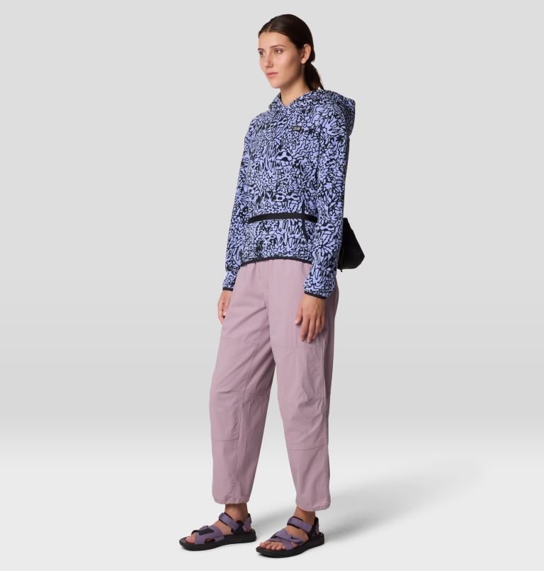 Women's Microchill Hoody, Color: Light Illusion Foragers Print, image 2