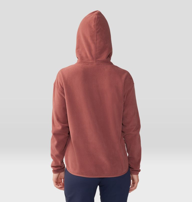 Thumbnail: Women's Microchill Hoody, Color: Clay Earth, image 2