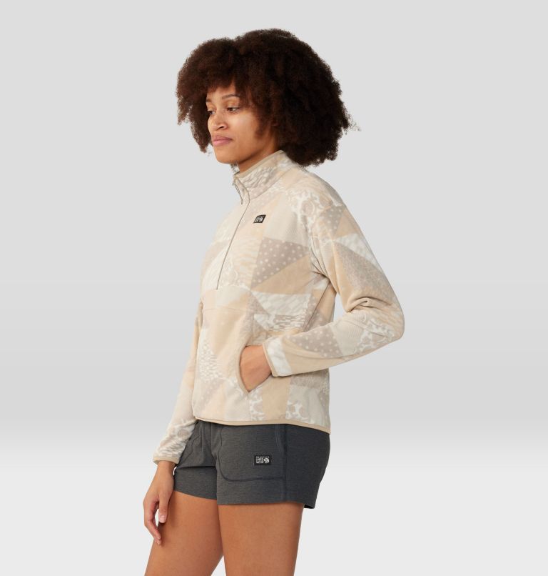 Sweat Microchill, Color: Oyster Shell Quilt Print, image 3