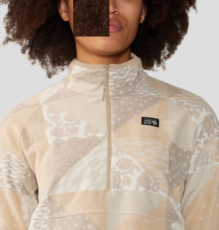 Sweat Microchill, Color: Oyster Shell Quilt Print, image 4