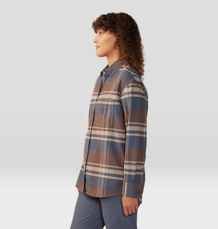 Thumbnail: Women's Dolores Flannel Long Sleeve Shirt, Color: Choss, image 3