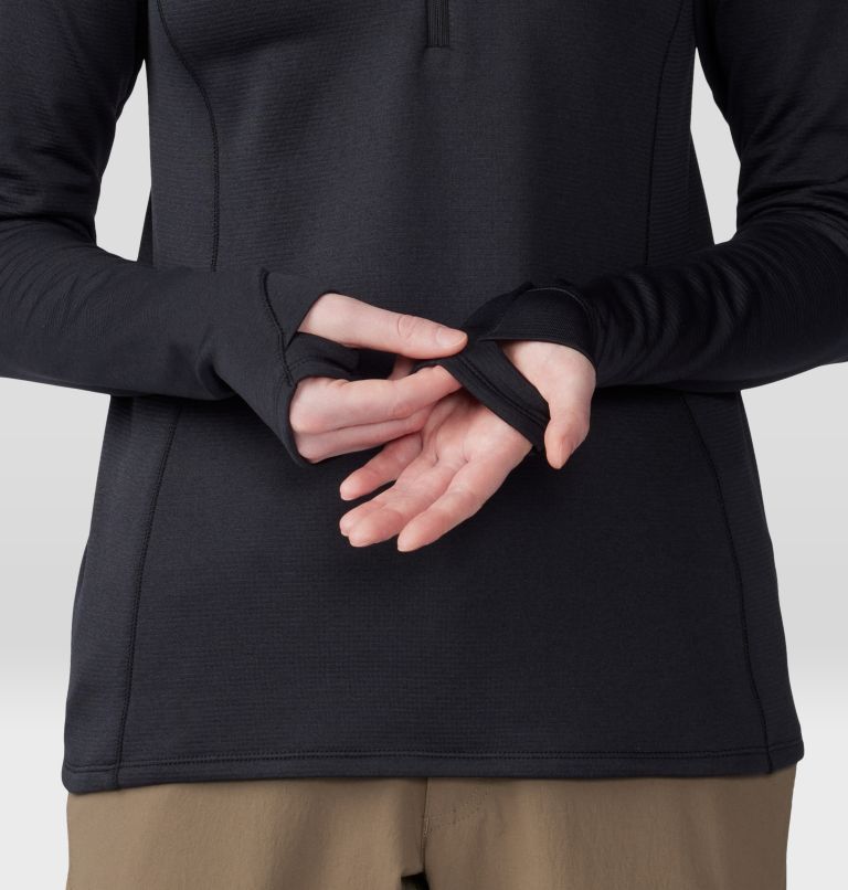 Glacial Trail Half Zip | 010 | XL, Color: Black, image 5