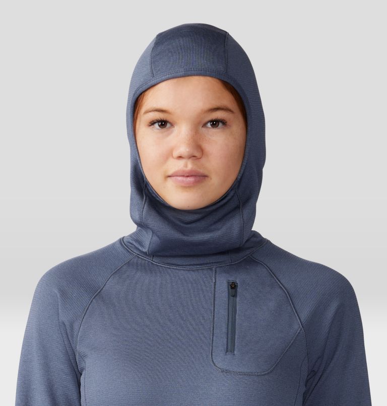Thumbnail: Women's Glacial Trail Pullover Hoody, Color: Blue Slate, image 5