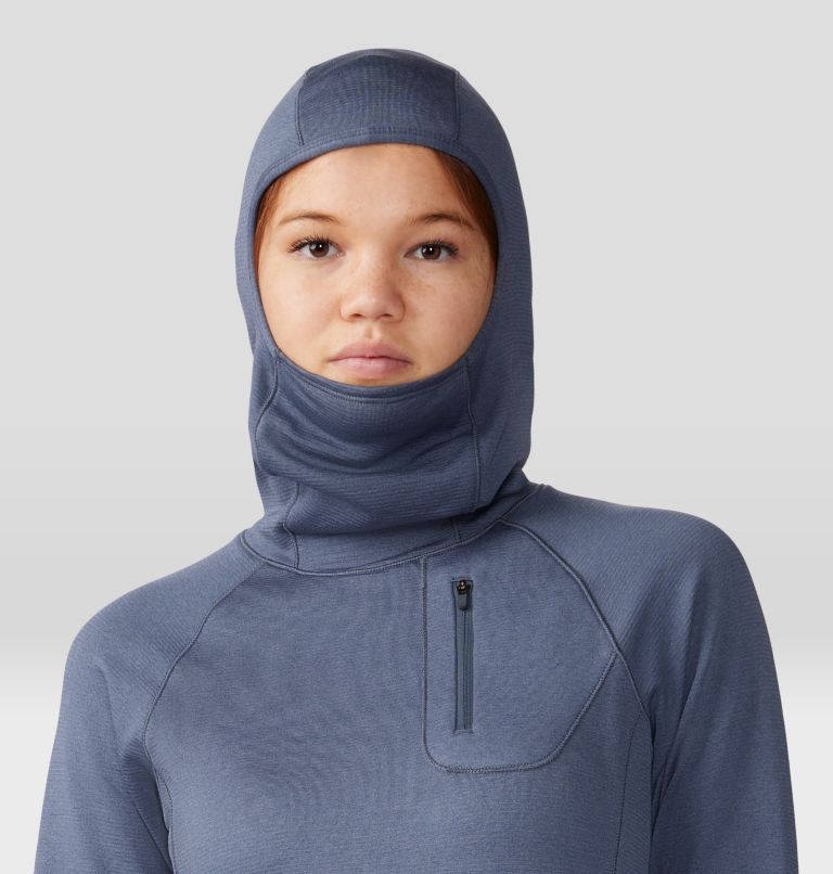 Thumbnail: Women's Glacial Trail Pullover Hoody, Color: Blue Slate, image 6
