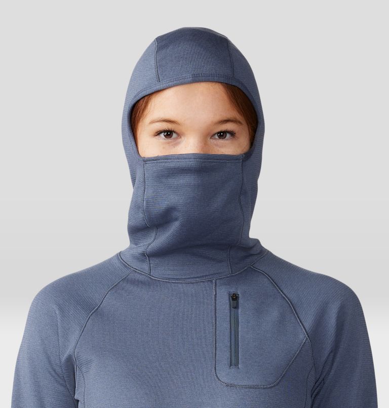 Thumbnail: Women's Glacial Trail Pullover Hoody, Color: Blue Slate, image 7