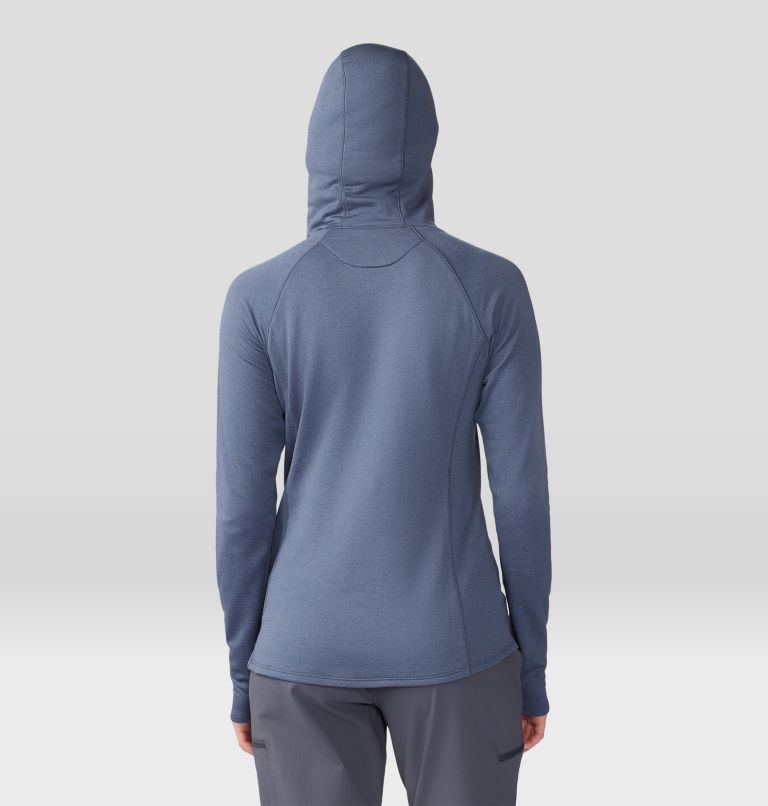 Women's Glacial Trail Pullover Hoody, Color: Blue Slate, image 2