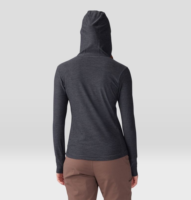 Women's Chillaction Hoody, Color: Black Heather, image 2