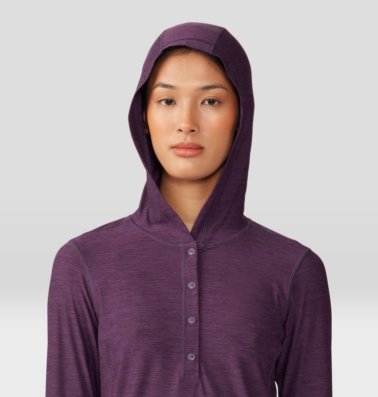 Chandail à capuchon Chillaction Femme, Color: Blurple Heather, image 4