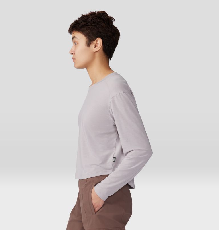 Women's Trek N Go Long Sleeve, Color: Light Dunes, image 3