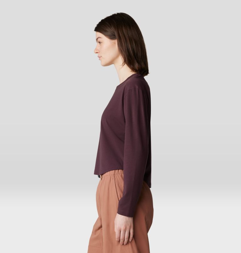 Women's Trek N Go Long Sleeve, Color: Blackberry, image 3
