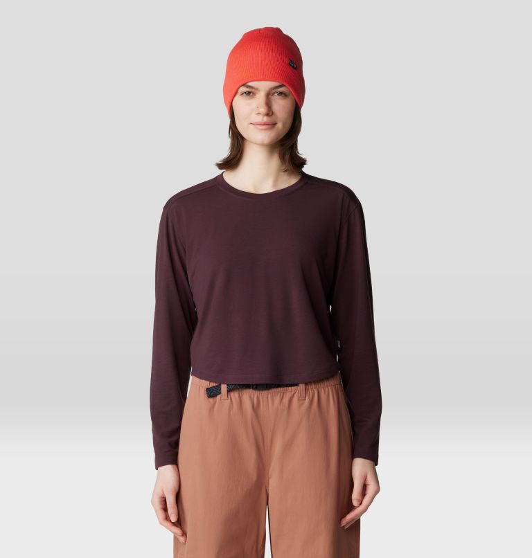 Women's Trek N Go Long Sleeve, Color: Blackberry, image 1