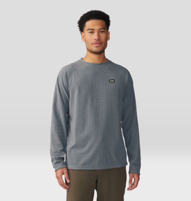 Men's Summit Grid™ Long Sleeve Crew