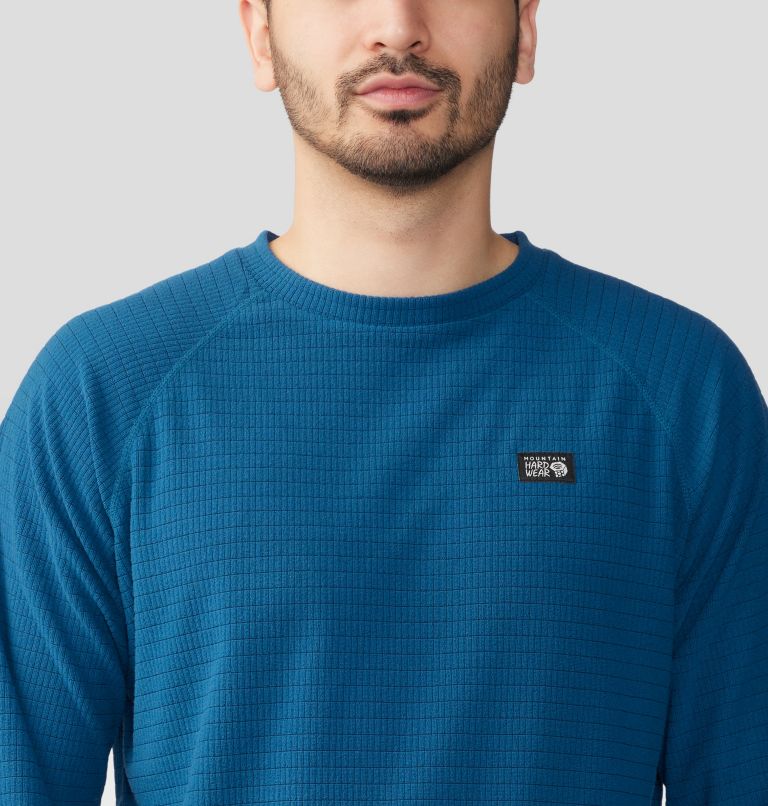 Men's Summit Grid™ Long Sleeve Crew