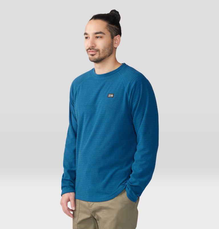 Men's Summit Grid™ Long Sleeve Crew