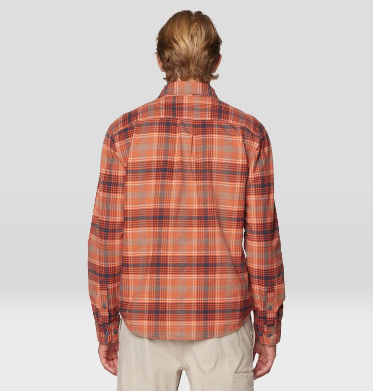 Men's Dusk Creek Flannel Long Sleeve Shirt, Color: Volcanic Billy Plaid, image 2