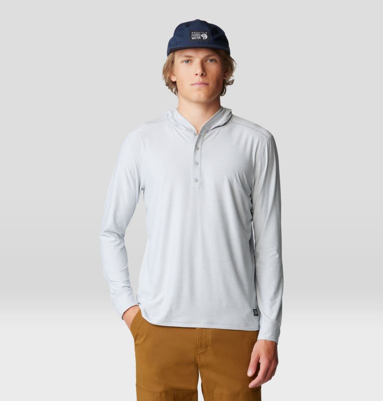 Men's Chillaction Hoody, Color: Glacial Heather, image 5