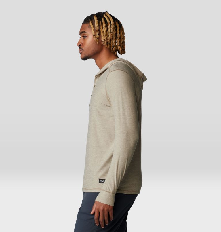 Men's Chillaction Hoody, Color: Trail Dust Heather, image 3