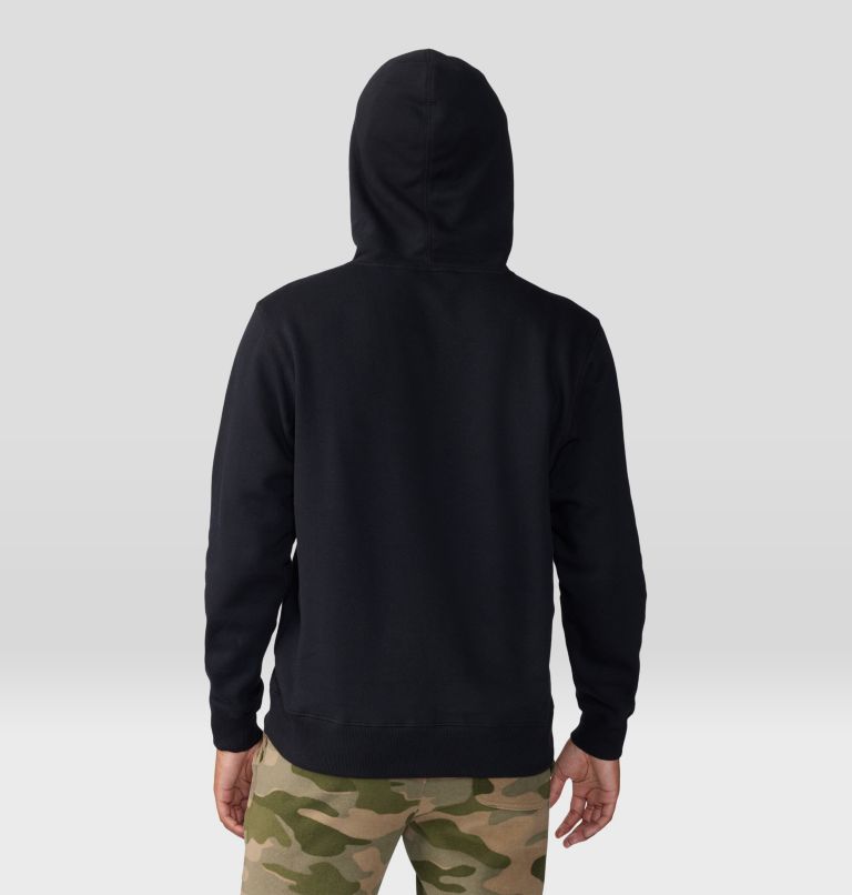 Men's 90s MHW Logo Pullover Hoody, Color: Black, image 2