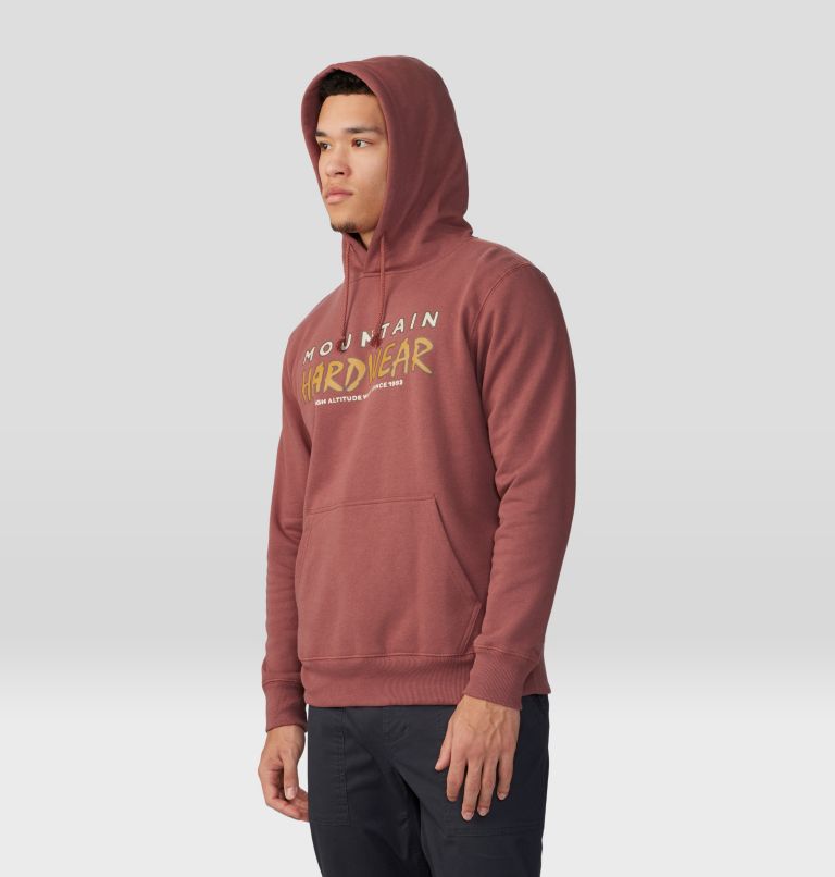 Thumbnail: Men's 90s MHW Logo Pullover Hoody, Color: Clay Earth, image 5