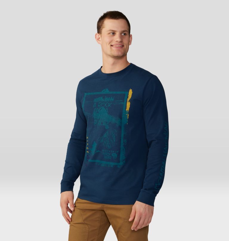 Haut à manches longues 93 Climber Homme, Color: Hardwear Navy, image 5