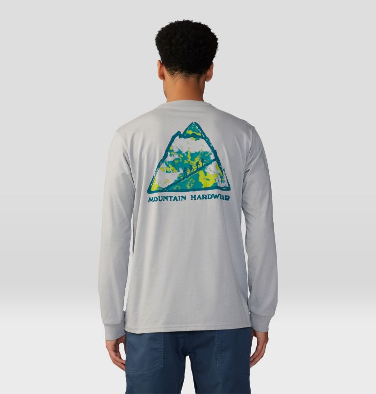 Men's MHW Mountain Long Sleeve, Color: Hardwear Grey Heather, image 2