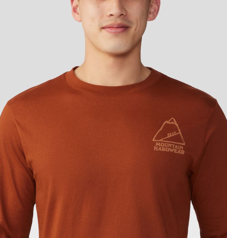 Men's MHW Mountain Long Sleeve, Color: Iron Oxide, image 4