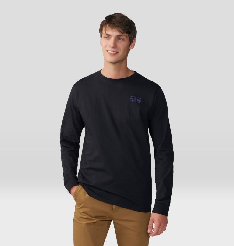 Men's Snow Yeti Long Sleeve, Color: Black, image 1