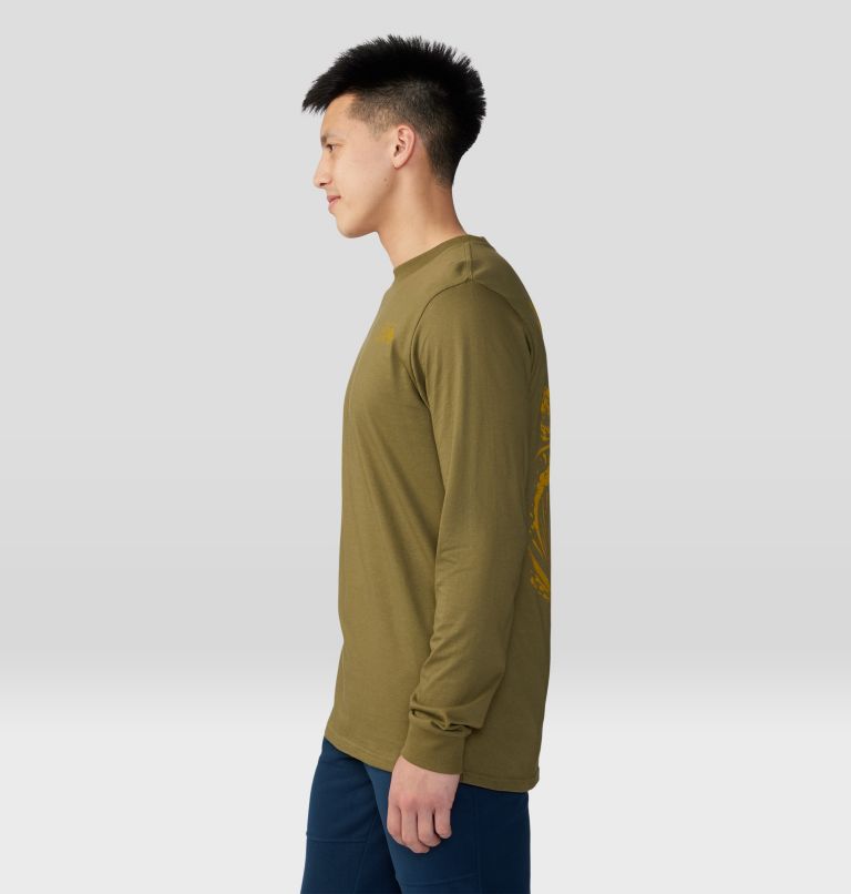 Haut à manches longues Snow Yeti Homme, Color: Combat Green, image 3