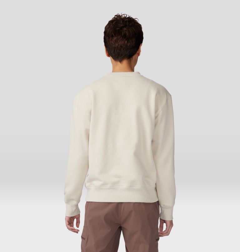 Women's 90s MHW Logo Pullover Crew, Color: Wild Oyster, image 2