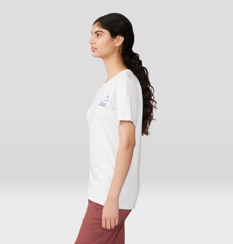 Women's MHW Mountain Short Sleeve, Color: Fogbank, image 3