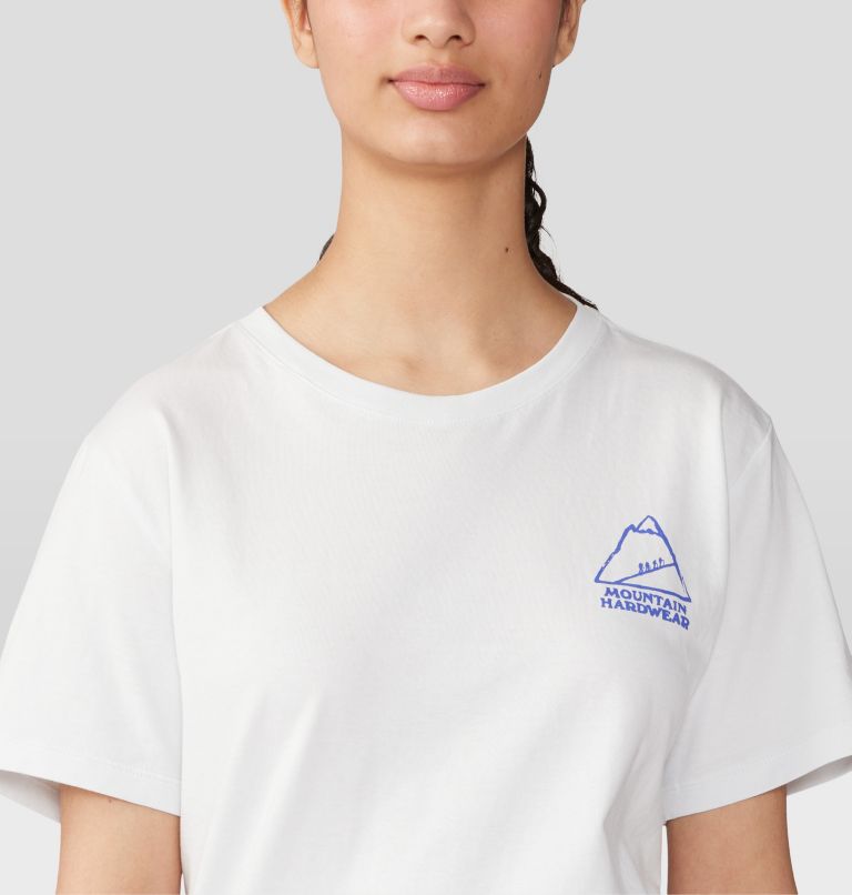 Women's MHW Mountain Short Sleeve, Color: Fogbank, image 4