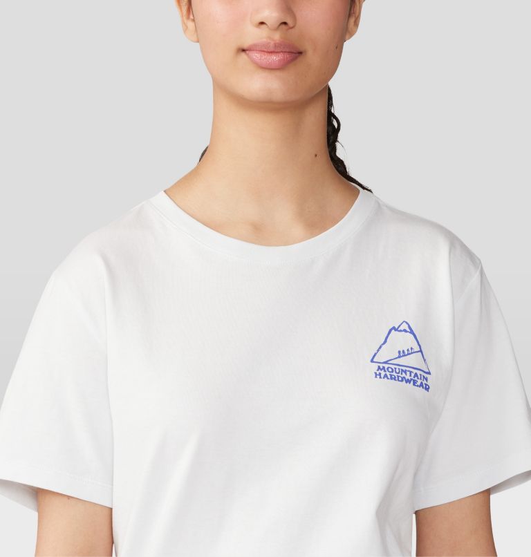 Thumbnail: T-shirt à manches courtes MHW Mountain Femme, Color: Fogbank, image 4