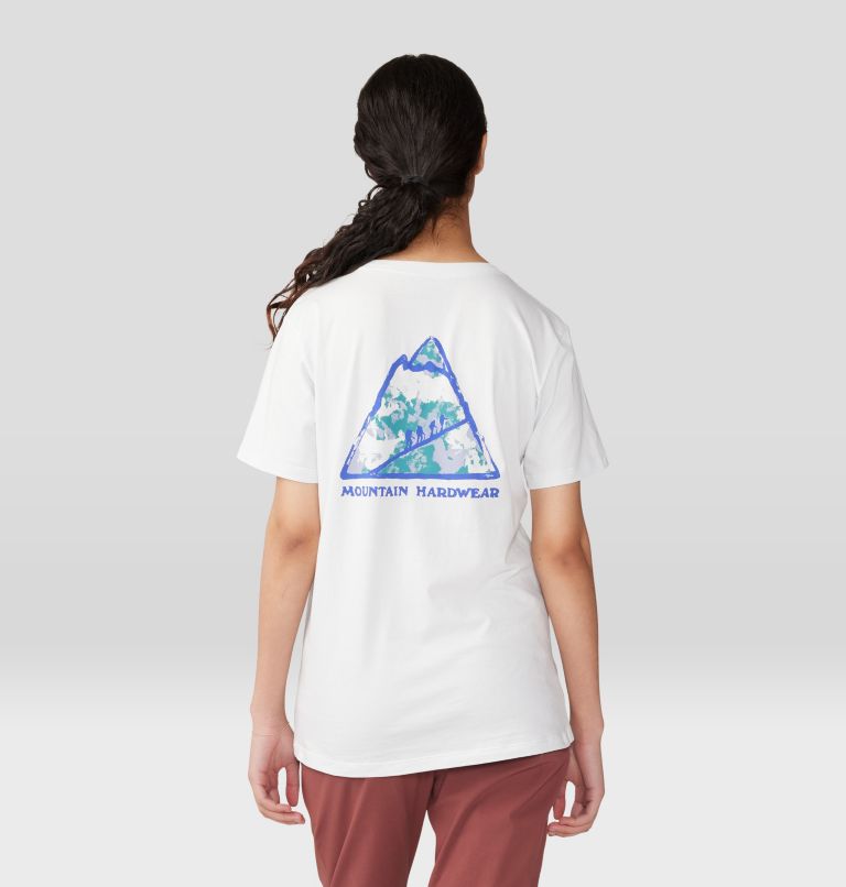 Thumbnail: T-shirt à manches courtes MHW Mountain Femme, Color: Fogbank, image 2