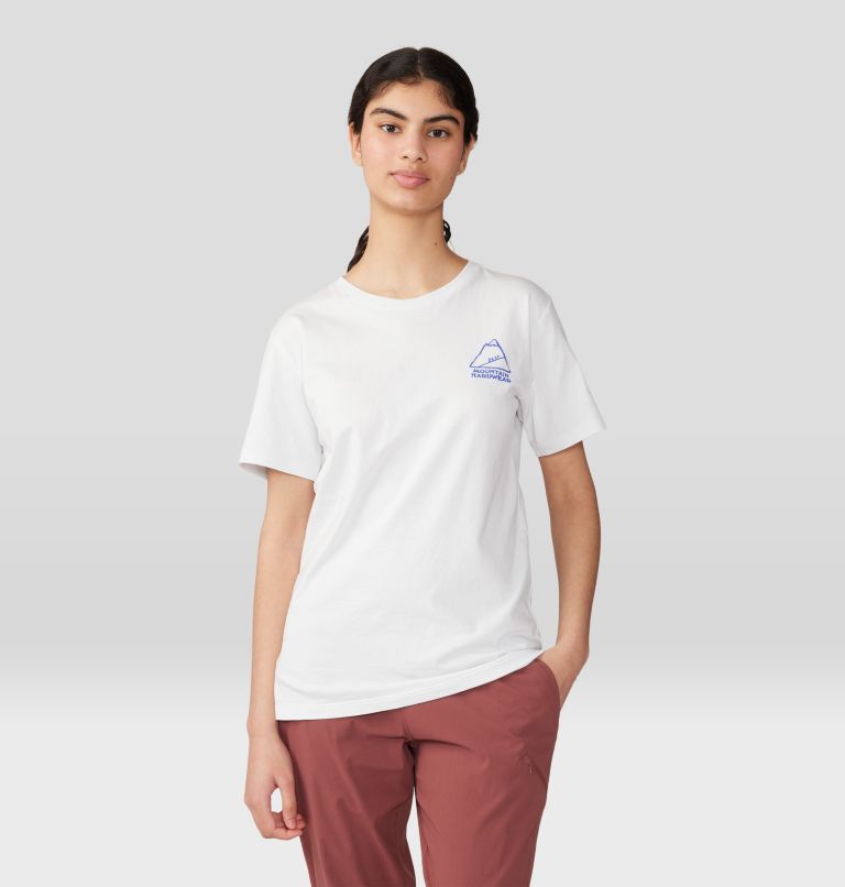Women's MHW Mountain Short Sleeve, Color: Fogbank, image 1