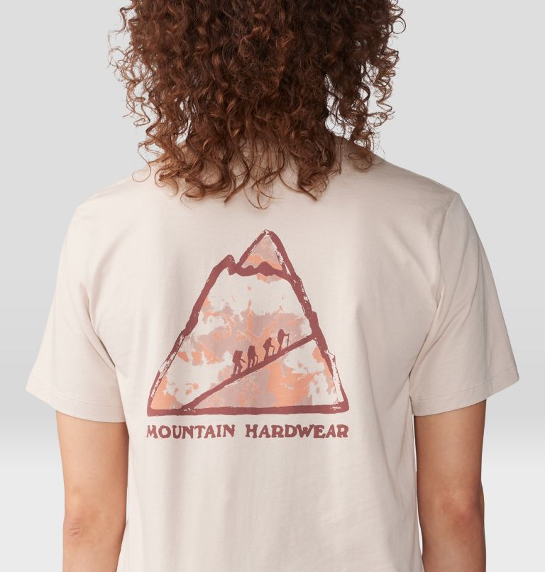 Women's MHW Mountain Short Sleeve, Color: White Sprite, image 5