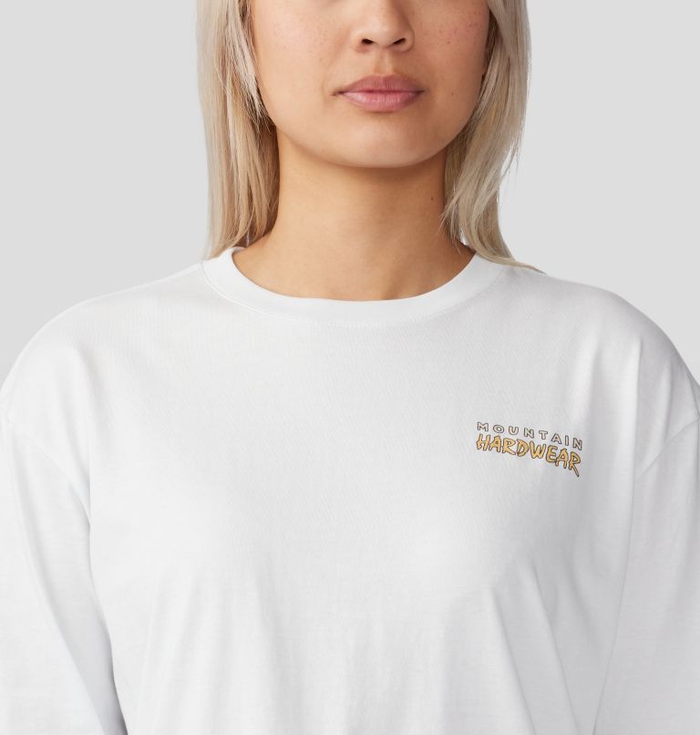 Logo Landscape Boxy Long Sleeve, Color: Fogbank, image 4