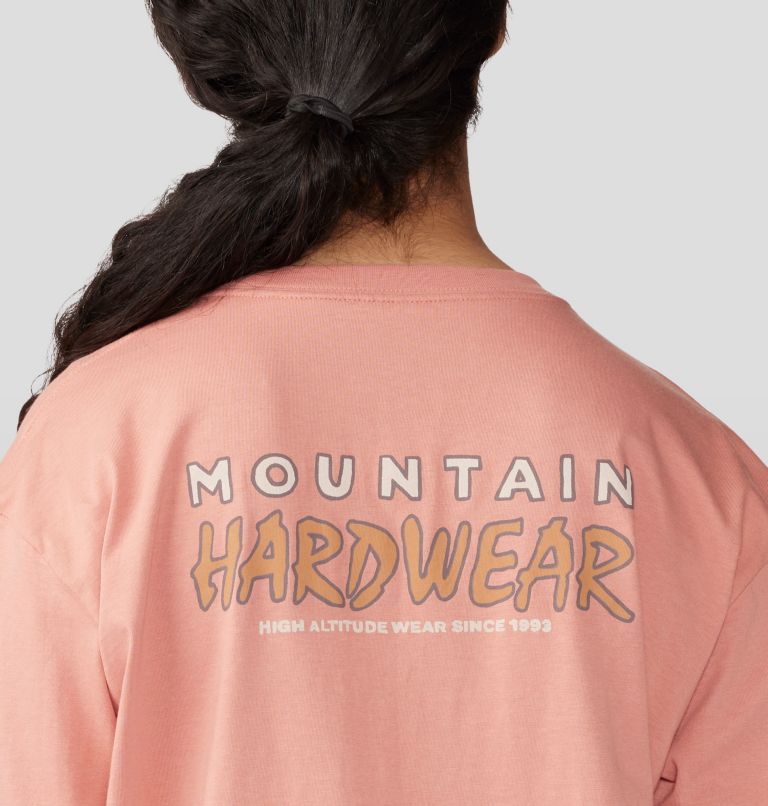Logo Landscape Boxy Long Sleeve, Color: Washed Sun, image 5