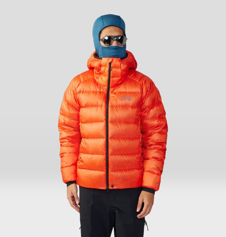 Thumbnail: Men's Phantom Alpine Down Hooded Jacket, Color: State Orange, image 13