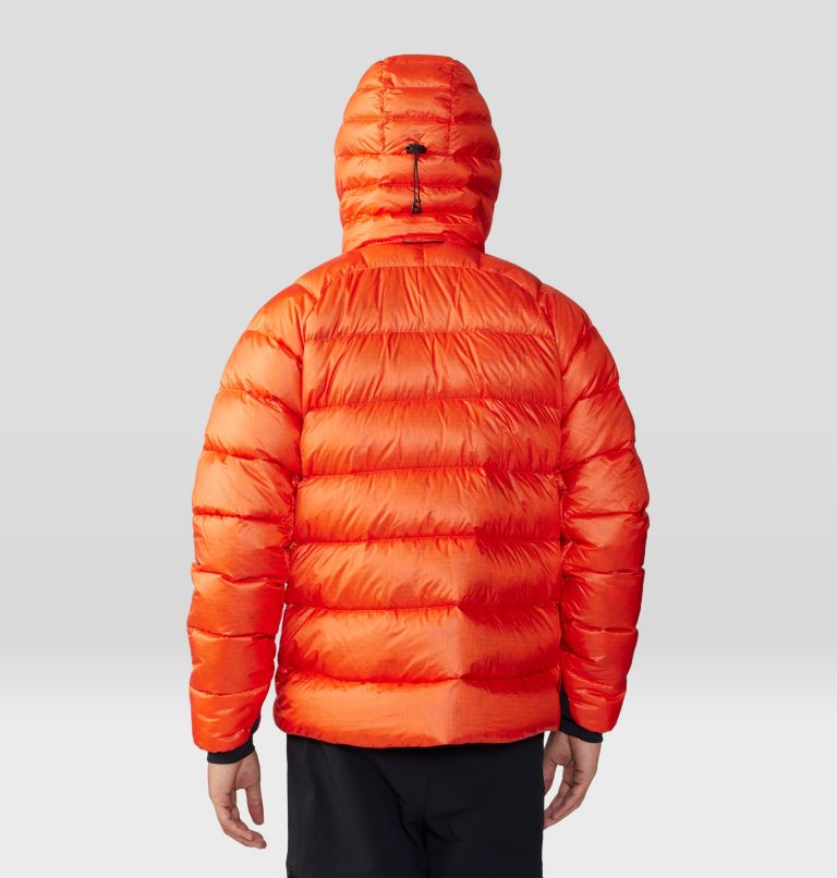 Thumbnail: Men's Phantom Alpine Down Hooded Jacket, Color: State Orange, image 2
