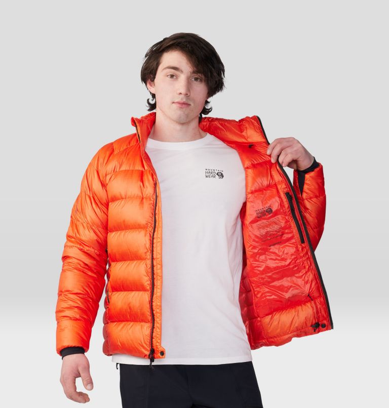 Men's Phantom Alpine Down Jacket, Color: State Orange, image 6