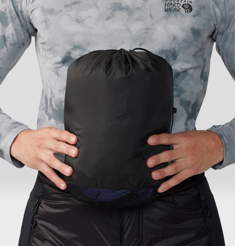 Thumbnail: Men's Compressor Alpine Hooded Jacket, Color: Klein Blue, Black, image 9