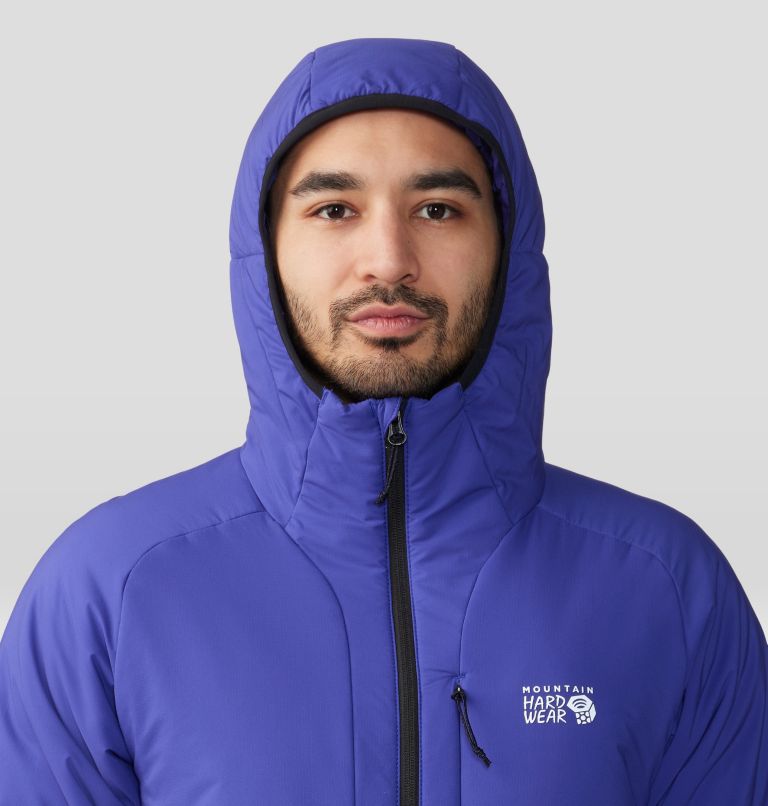 Men's Kor Stasis Hoody, Color: Klein Blue, image 4