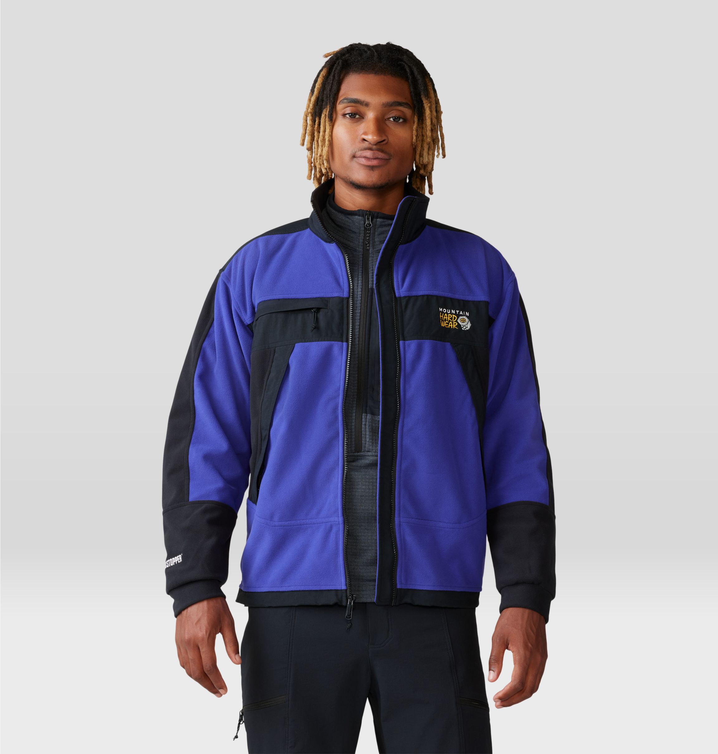 Mountain Classic Windproof Fleece Quarter-Zip Jacket