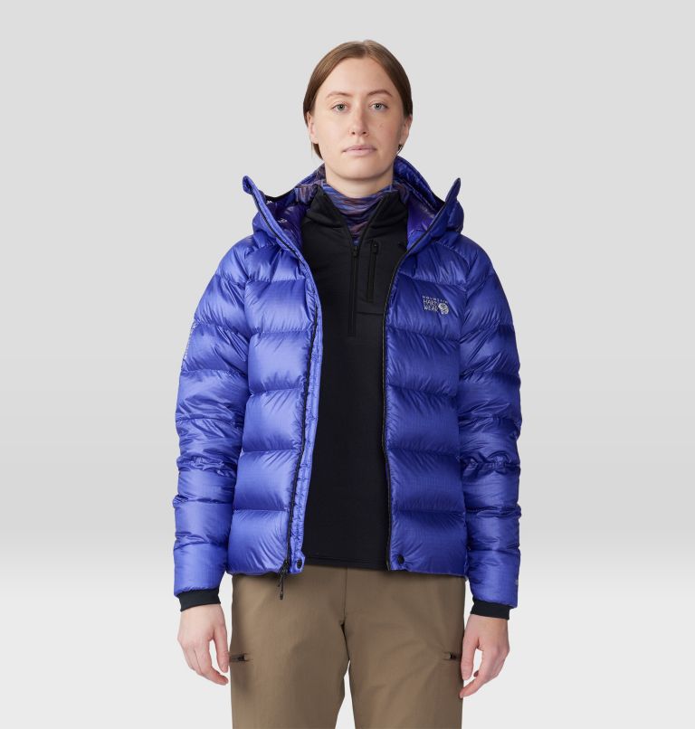 Thumbnail: Women's Phantom Alpine Down Hooded Jacket, Color: Klein Blue, image 13