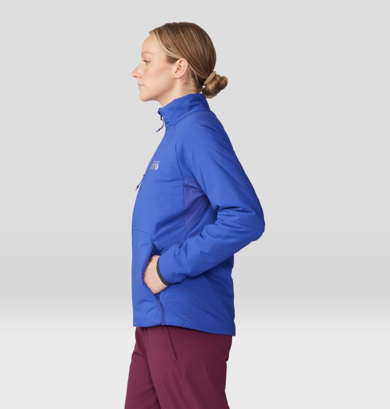 Women's Kor Stasis Jacket, Color: Blueprint, image 3