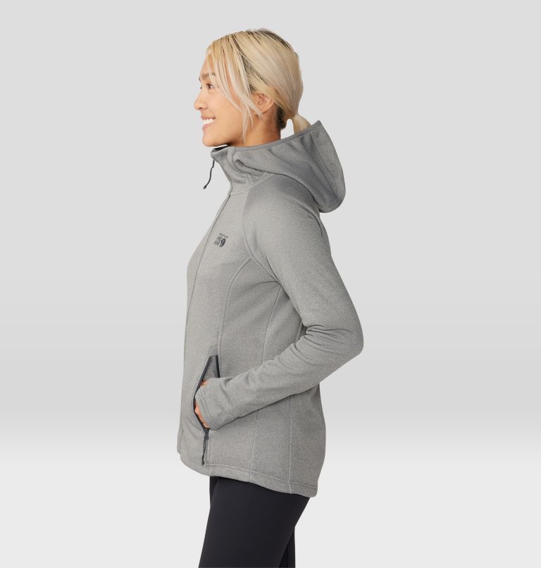 Women's Sendura Hoody, Color: Foil Grey Heather, image 3