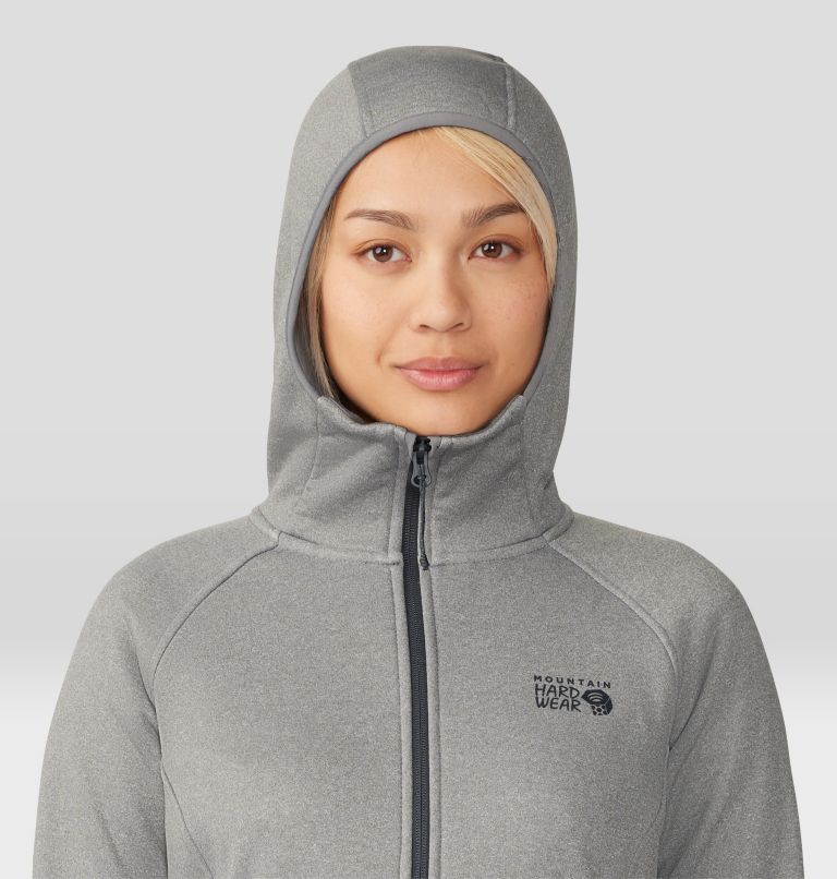 Women's Sendura Hoody, Color: Foil Grey Heather, image 4