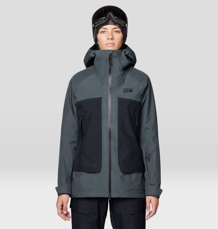 Women's Boundary Ridge GORE-TEX Jacket, Color: Volcanic, Black, image 1