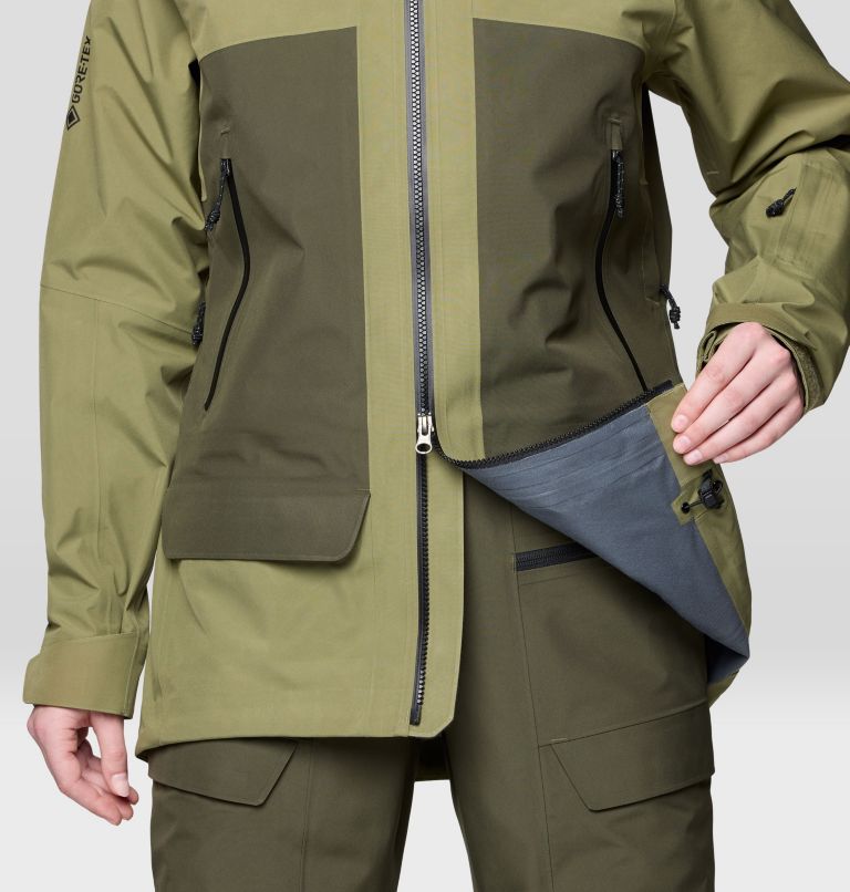 Women's Boundary Ridge GORE-TEX Jacket, Color: Landslide, Dark Pine, image 13